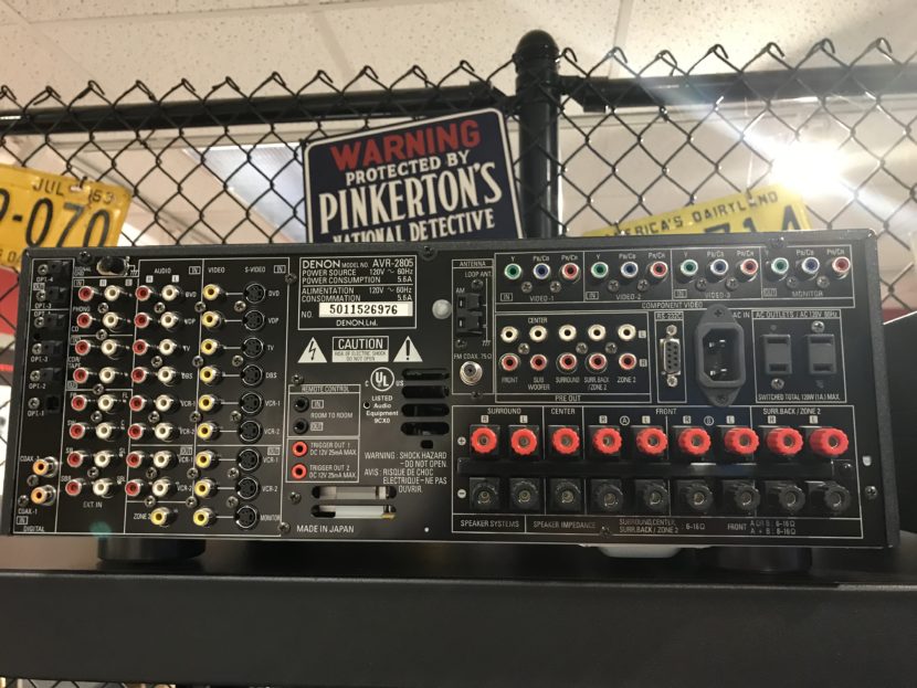 Denon AVR2805 Sound World LLC Wausau WI